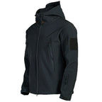 R&B | Herren Softshelljacke mit Kapuze
