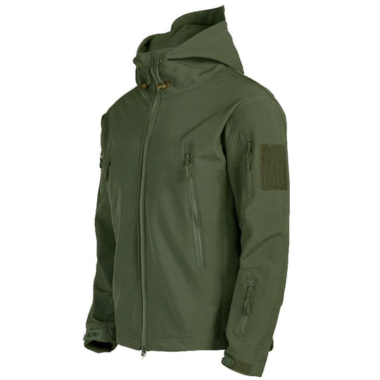 R&B | Herren Softshelljacke mit Kapuze