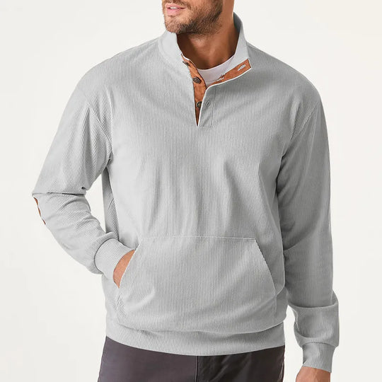 R&B | Herrenpullover mit Stehkragen