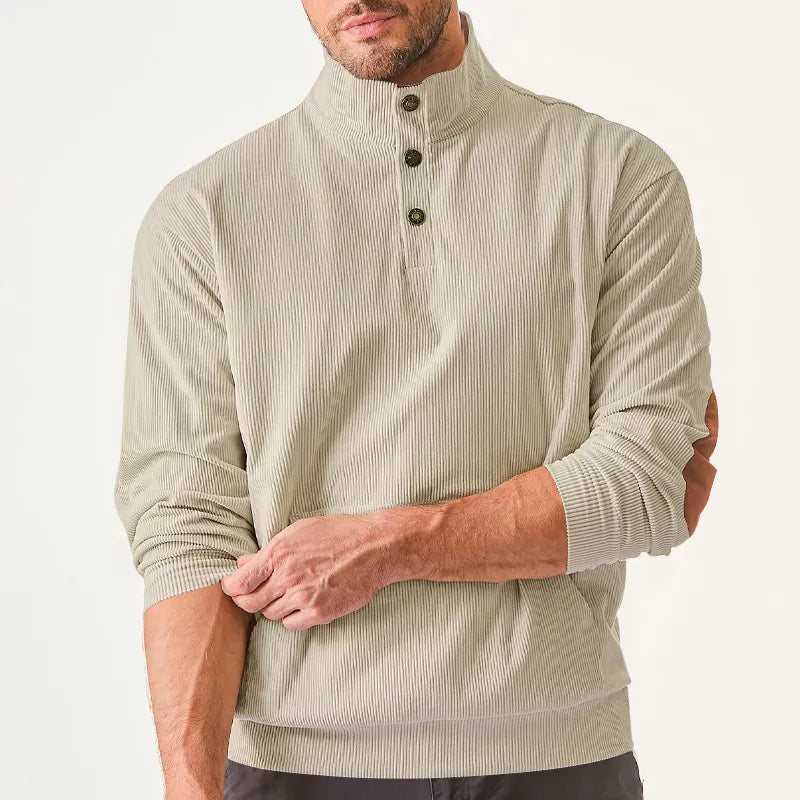 R&B | Herrenpullover mit Stehkragen
