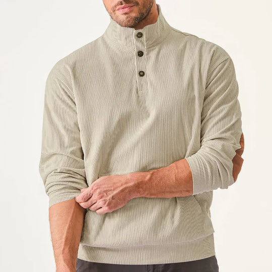R&B | Herrenpullover mit Stehkragen