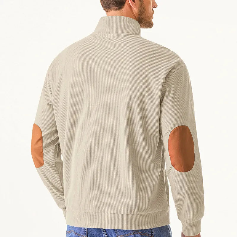 R&B | Herrenpullover mit Stehkragen