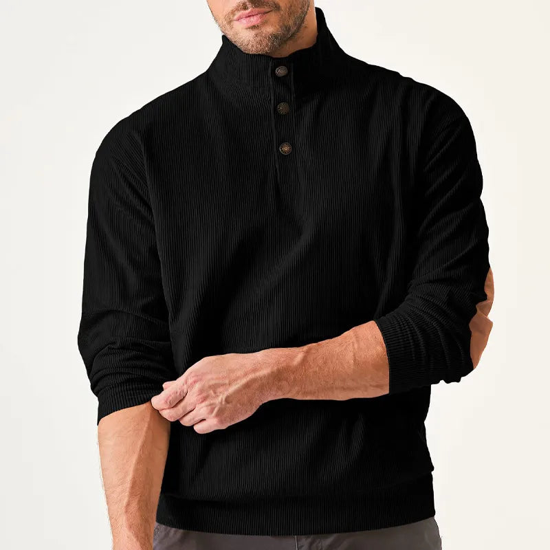 R&B | Herrenpullover mit Stehkragen