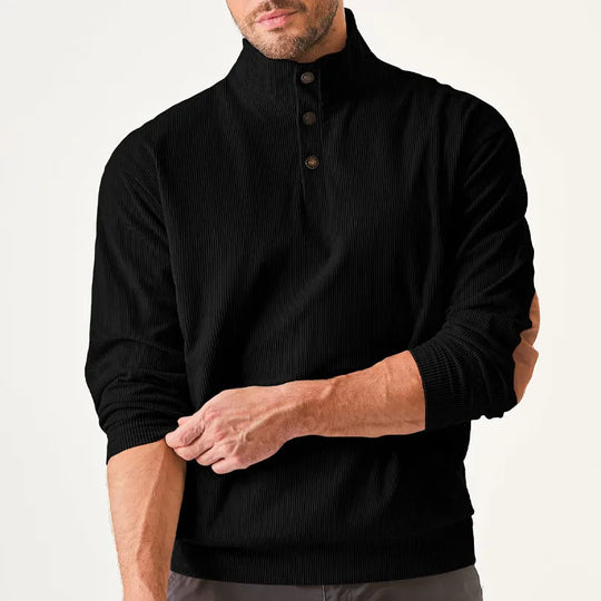 R&B | Herrenpullover mit Stehkragen