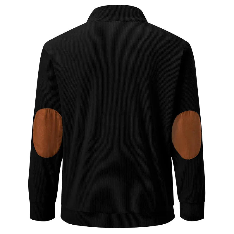 R&B | Herrenpullover mit Stehkragen