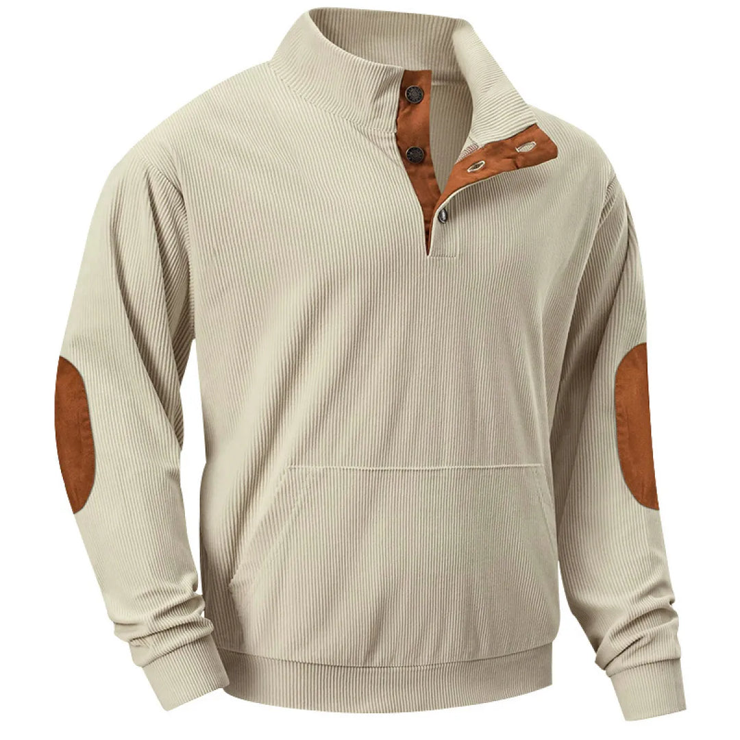 R&B | Herrenpullover mit Stehkragen