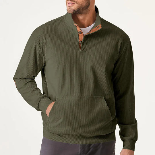 R&B | Herrenpullover mit Stehkragen