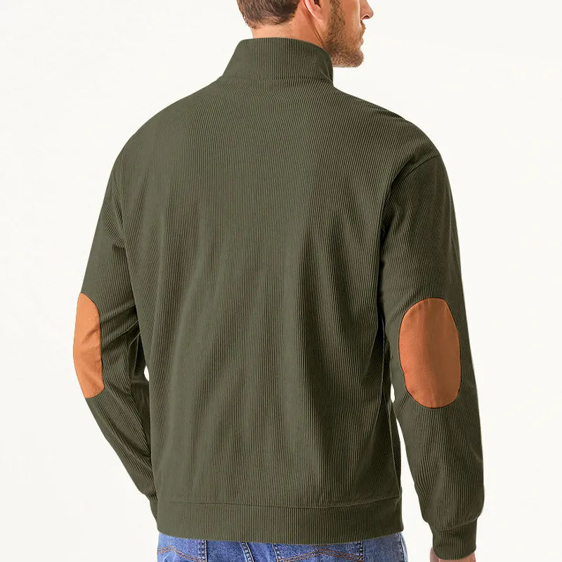R&B | Herrenpullover mit Stehkragen