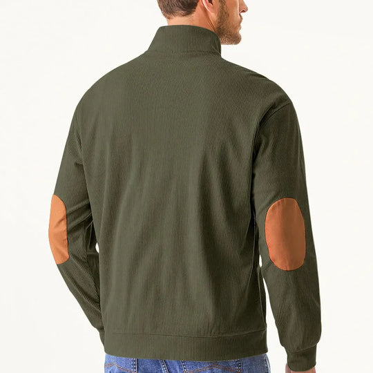 R&B | Herrenpullover mit Stehkragen