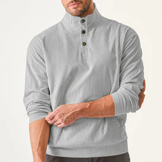 R&B | Herrenpullover mit Stehkragen