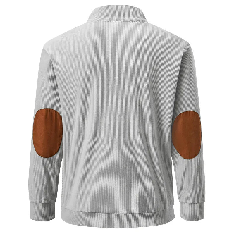 R&B | Herrenpullover mit Stehkragen