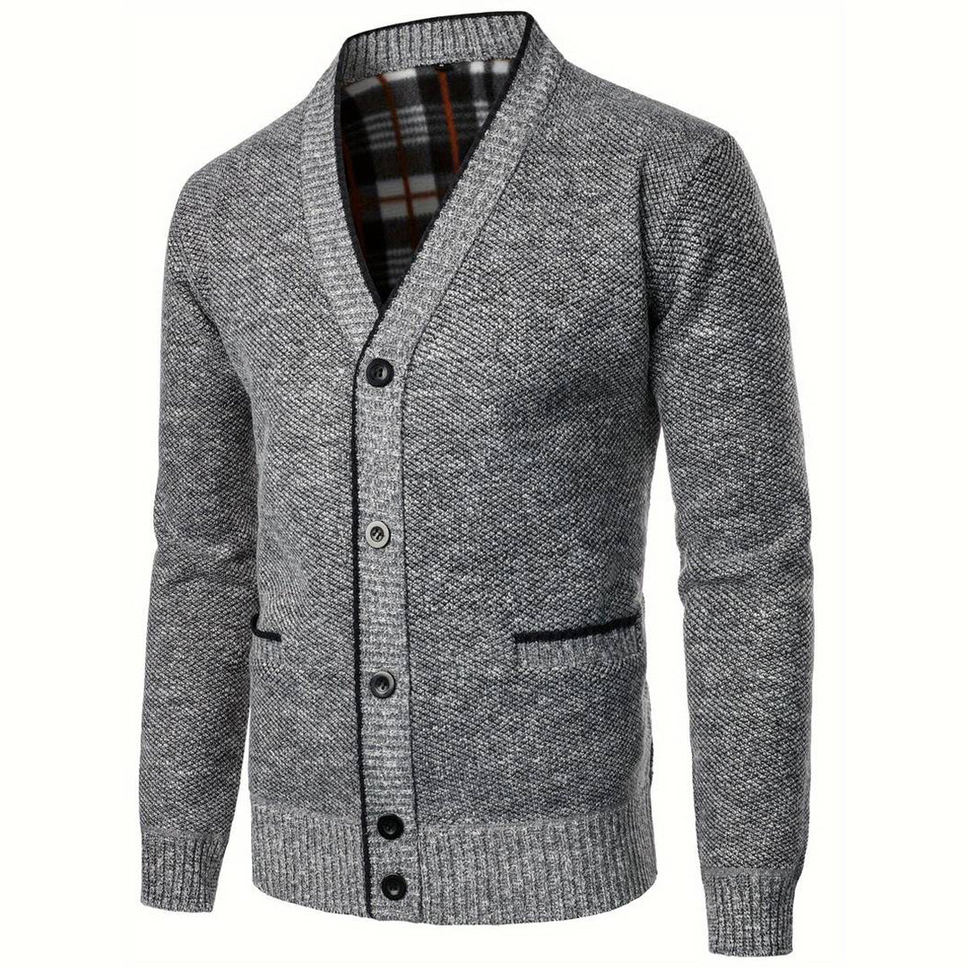 R&B | Herren V-Ausschnitt Cardigan