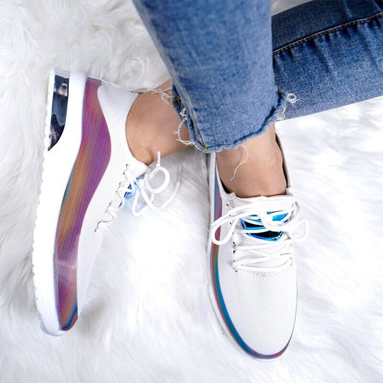Atmungsaktive Mesh Damen Sneaker R&B