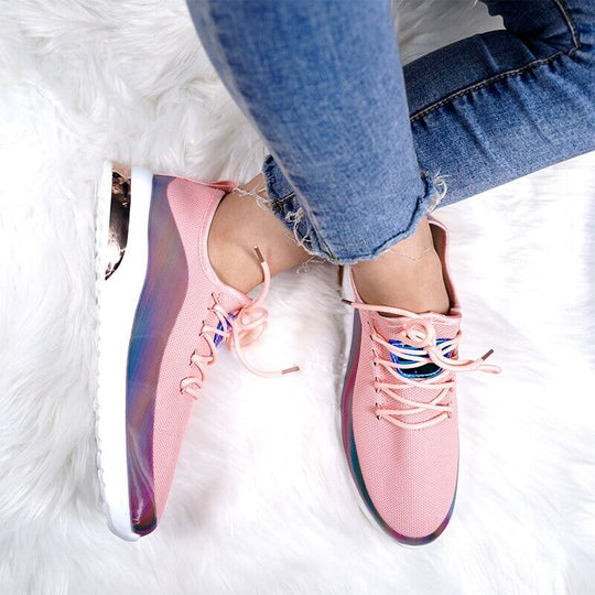 Atmungsaktive Mesh Damen Sneaker R&B