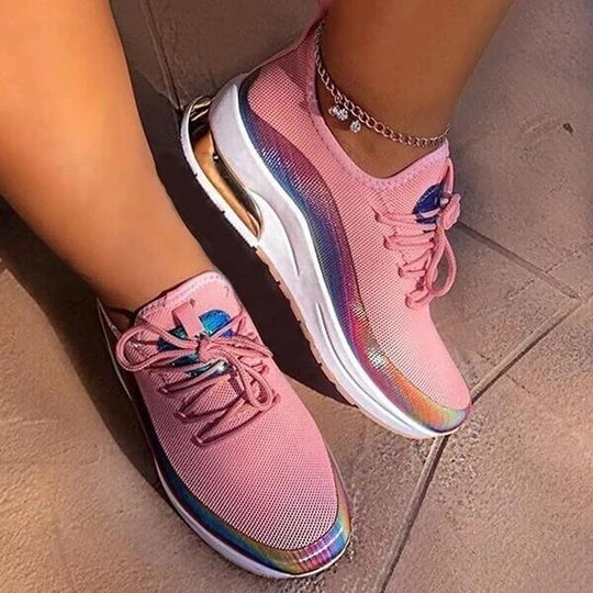 Atmungsaktive Mesh Damen Sneaker R&B