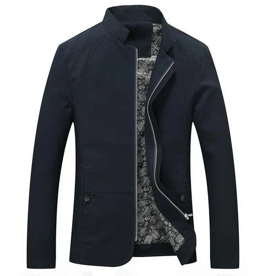 R&B | Herren Slim-Fit Leichtgewicht Zip-Up Jacke