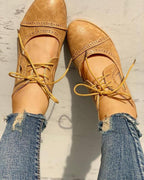 Vintage orthopädische Schuhe mit Absatz