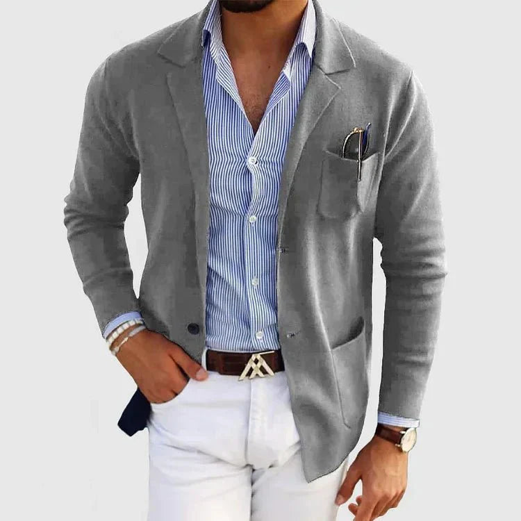 R&B | Herren Casual Strickblazer