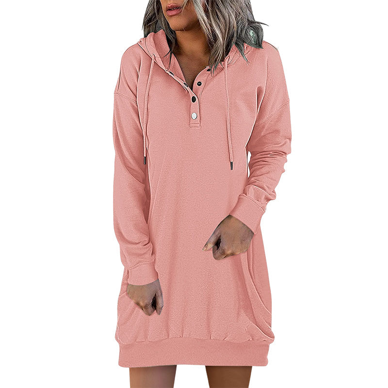 R&B | Minimalistischer Langer Damen-Hoodie