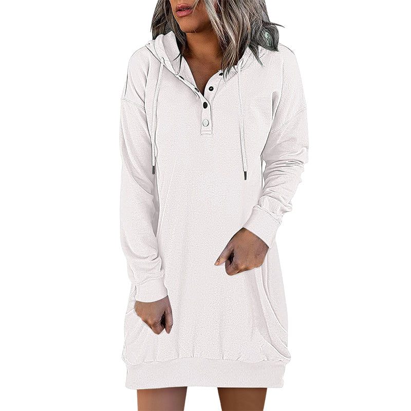 R&B | Minimalistischer Langer Damen-Hoodie