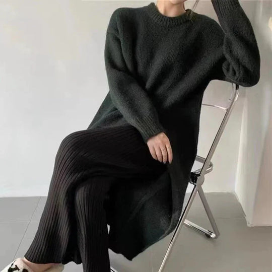 R&B | Lässiges und Modisches Winter Strickkleid