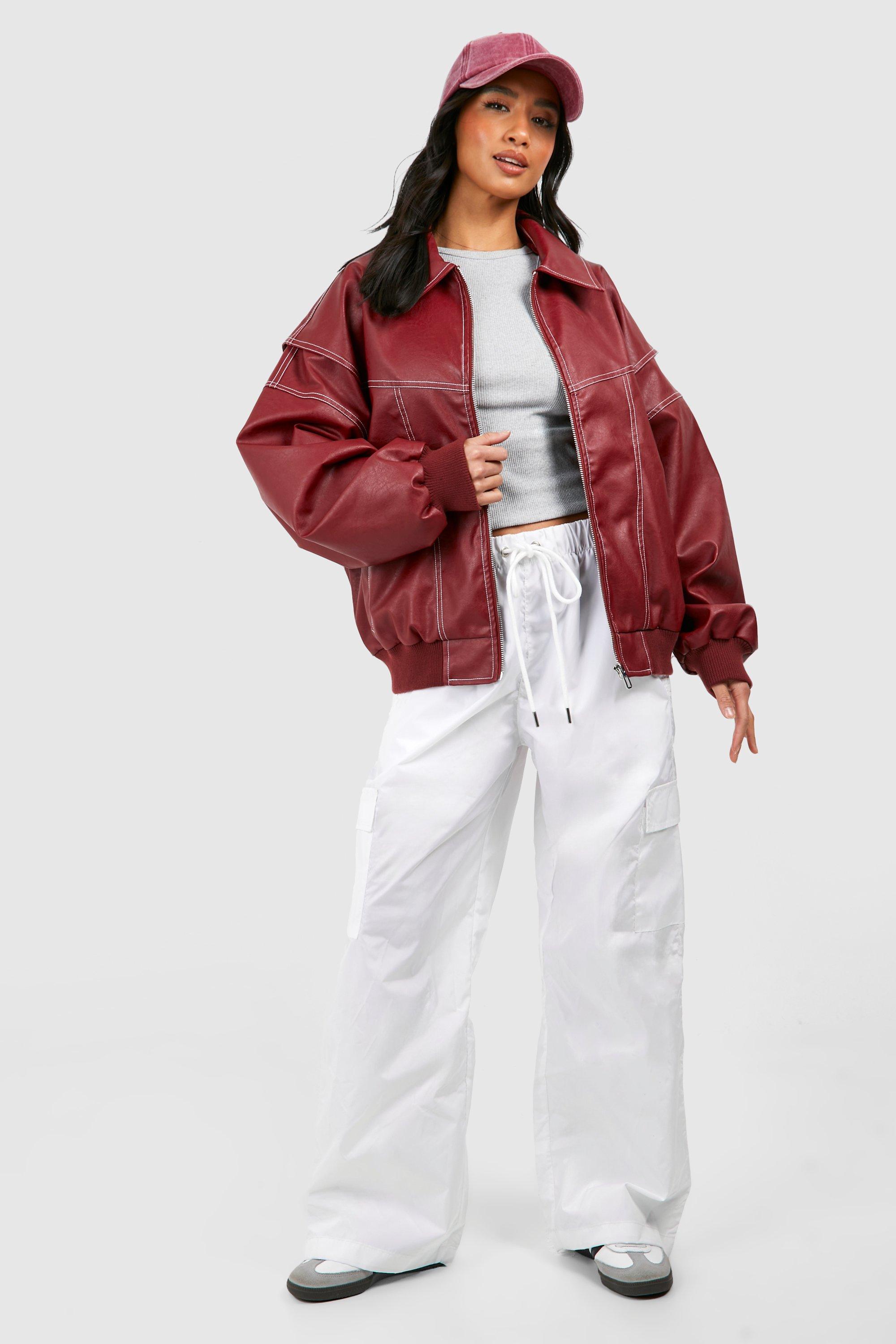 R&B | Leren Bomberjack