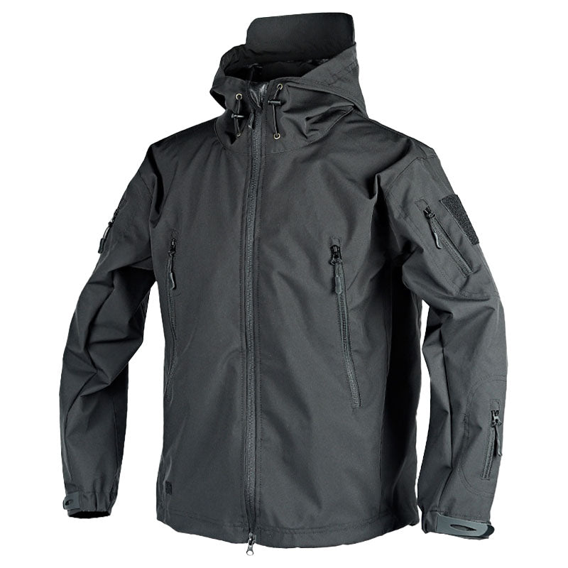 R&B | Outdoor-Jacke - Wasserabweisend - Kapuze mit Kordelzug - Verstellbare Bündchen - Zip-Taschen