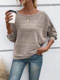 R&B | Rundhalsausschnitt Klassischer Fit Pullover