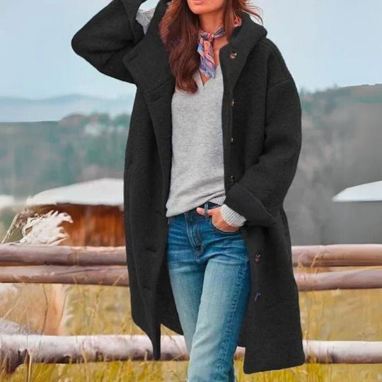 R&B | Oversize-Jack - stilvolle Fleece-Damenoutdoor