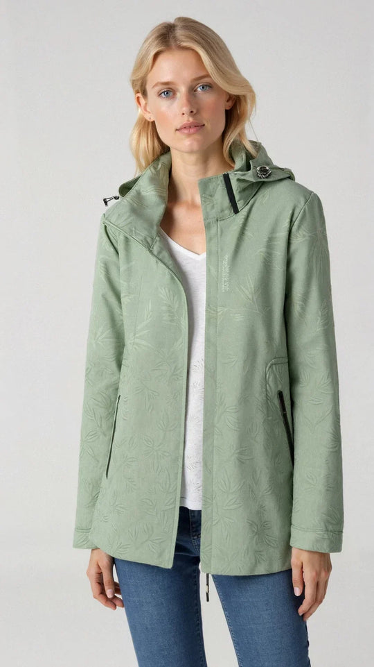 R&B | Die Bedruckte Outdoor-Jacke mit Kapuze für Aktive Tage mit Stil