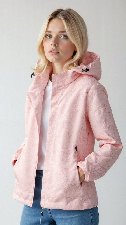 R&B | Die Bedruckte Outdoor-Jacke mit Kapuze für Aktive Tage mit Stil