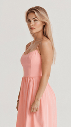 R&B | Elegantes Ärmelloses Midikleid für Damen