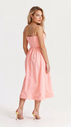 R&B | Elegantes Ärmelloses Midikleid für Damen