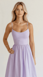 R&B | Elegantes Ärmelloses Midikleid für Damen
