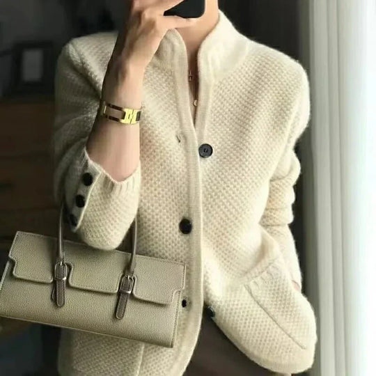 R&B | Elegante Strickjacke für Damen mit langen Ärmeln