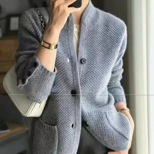 R&B | Elegante Strickjacke für Damen mit langen Ärmeln