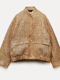 R&B | Glitzer Bomberjacke