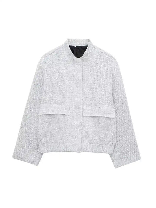 R&B | Glitzer Bomberjacke