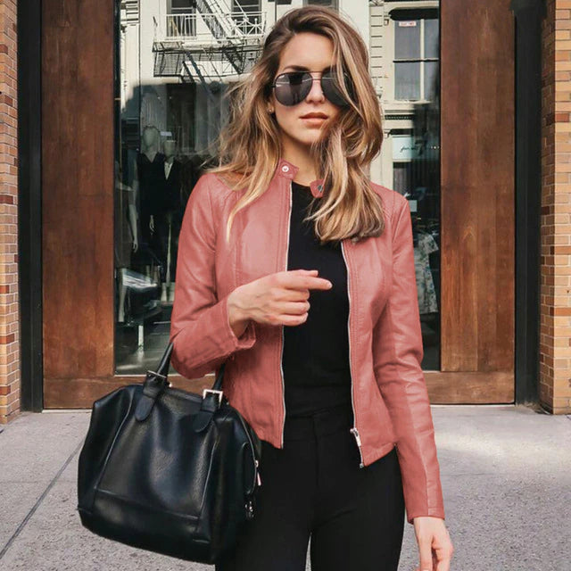R&B | Naomi Elegante Lederjacke - Stylisch & Zeitlos
