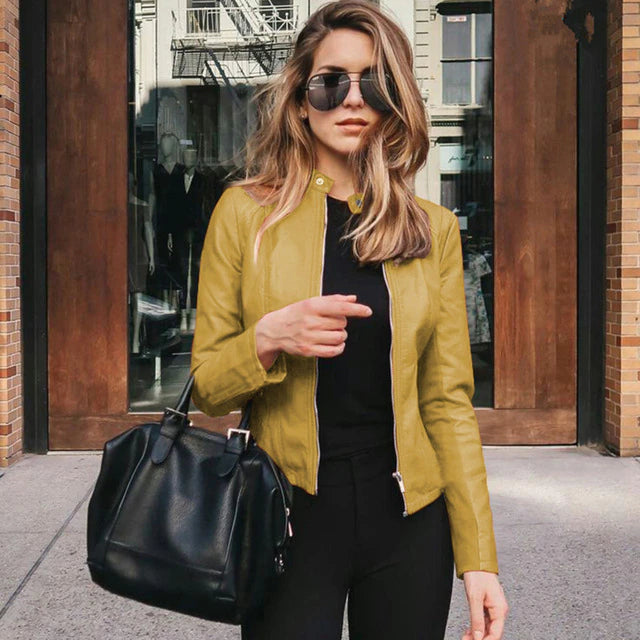 R&B | Naomi Elegante Lederjacke - Stylisch & Zeitlos