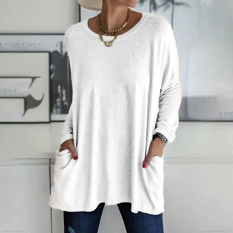 R&B | Übergroßer Lässiger Warmer Pullover