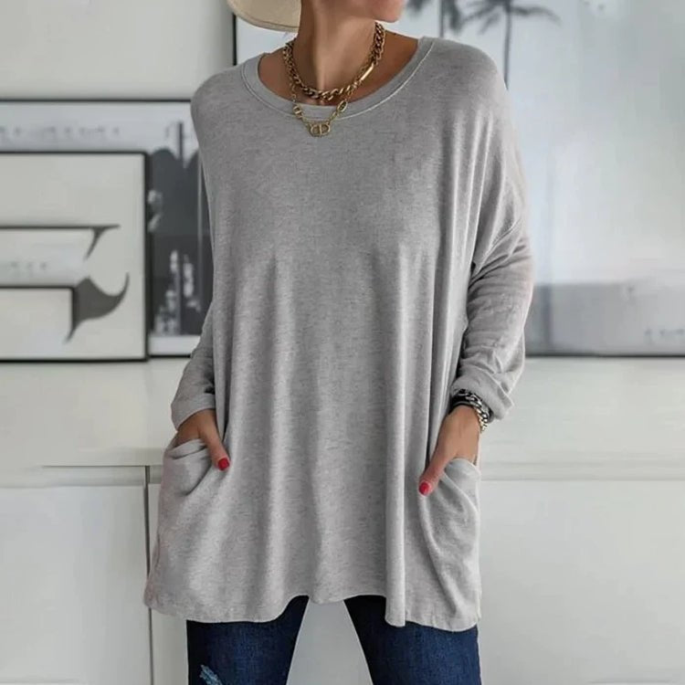 R&B | Übergroßer Lässiger Warmer Pullover