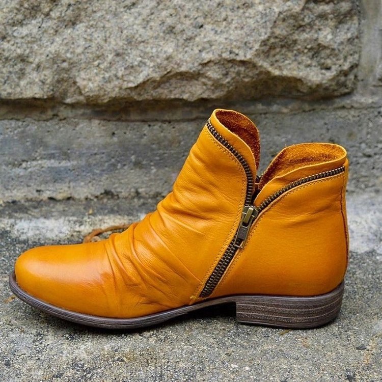 Heidi-Mode | Trendige Lethar-Stiefeletten