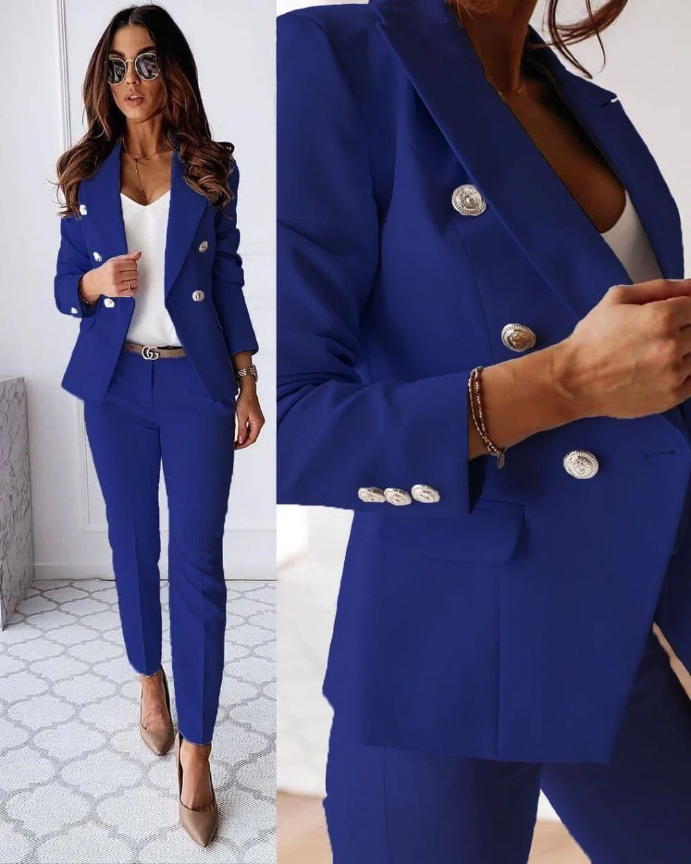 R&B | Stilvolles Business-Set - Blazer+Hose