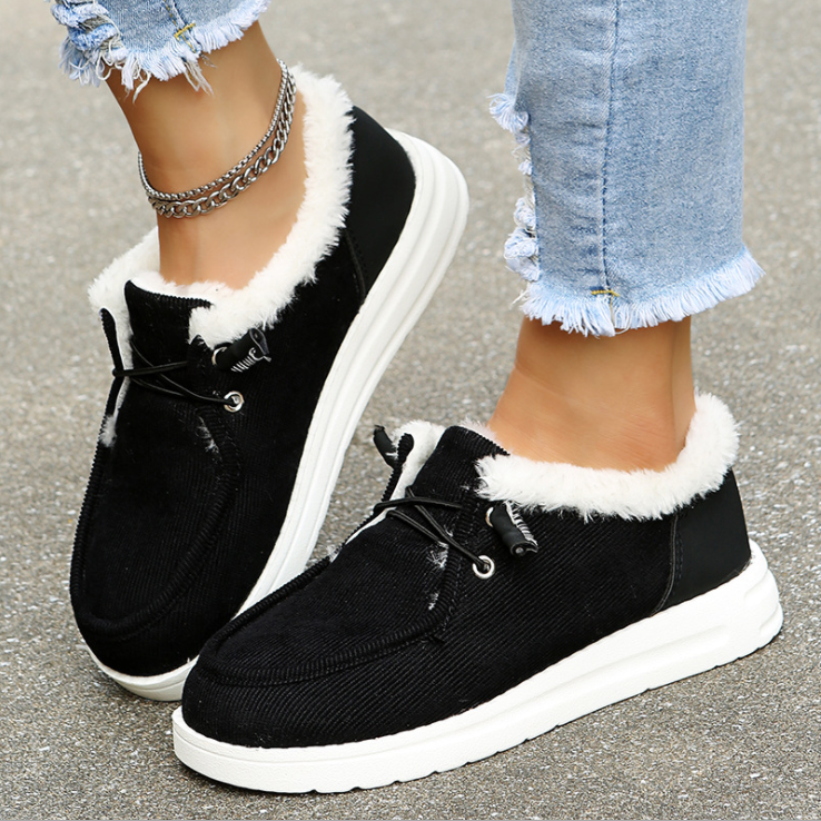 Luna Warmgefütterte Schuhe mit Rutschfester Sohle für Extrakomfort R&B