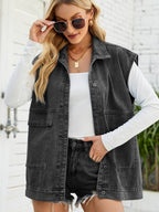 R&B | Neues Denim-Weste Sommermode-Trend Denim Ärmellose Weste