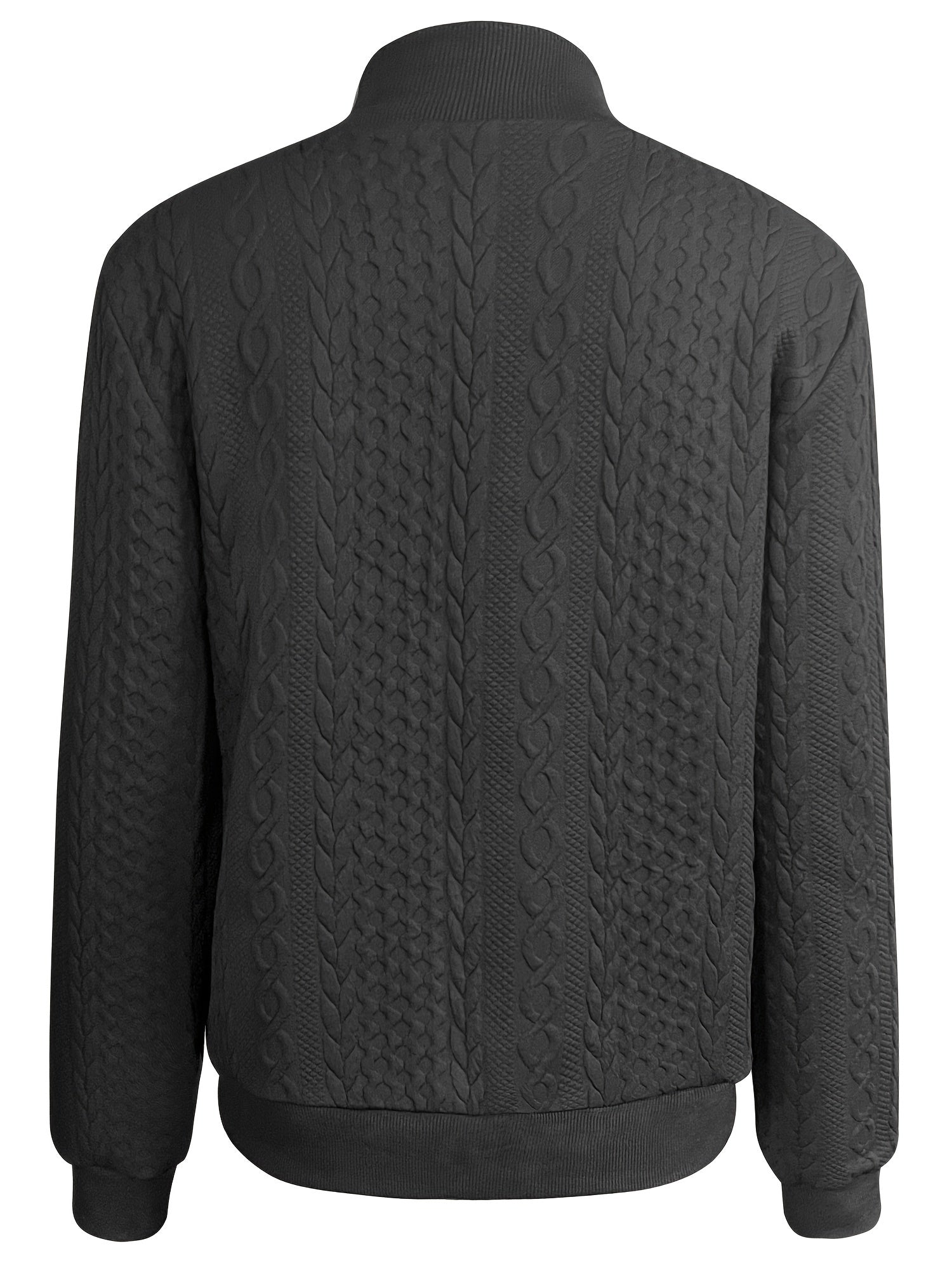 R&B | Legere Bomberjacke mit Textur und Reißverschluss