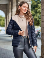 R&B | Warme Gepolsterte Hoodie-Jacke