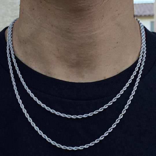 R&B Stilvolle Herren-Halskette mit Kette