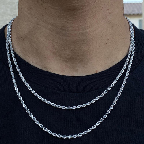 R&B Stilvolle Herren-Halskette mit Kette